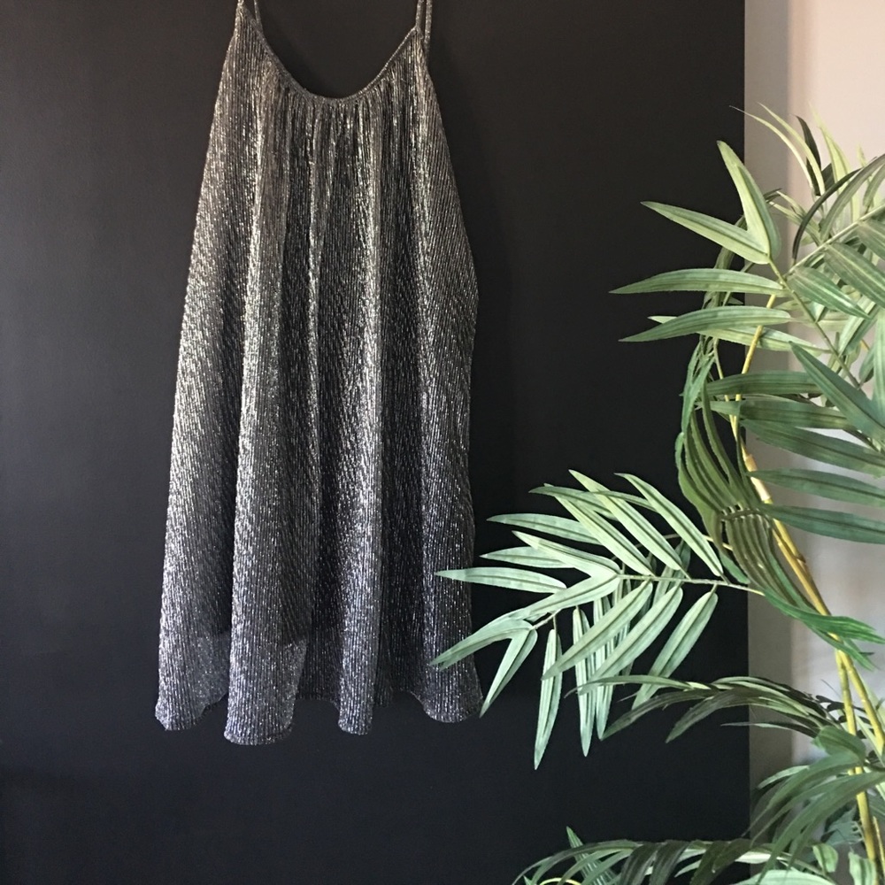 Sexy Silver Dress