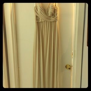Champagne formal dress