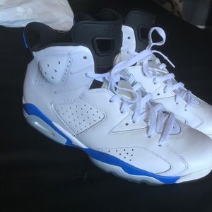 Nike Air Jordan Sport Blue 6's