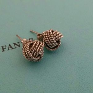 Tiffany & Co twist knot earrings