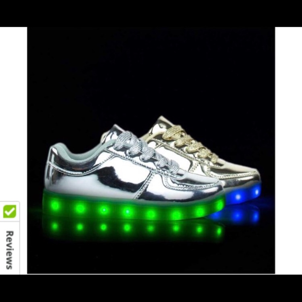 Led Light Up Shoes Sneakers Gem