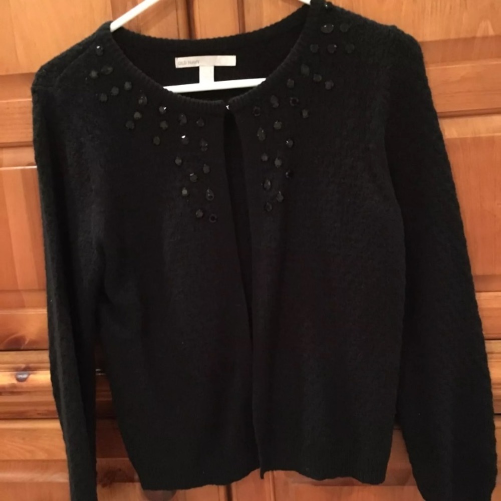 Old Navy Sequin Cardigan
