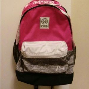 Pink Victoria secret bookbag