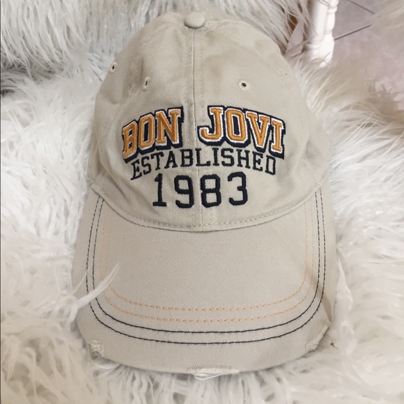 bon jovi baseball cap