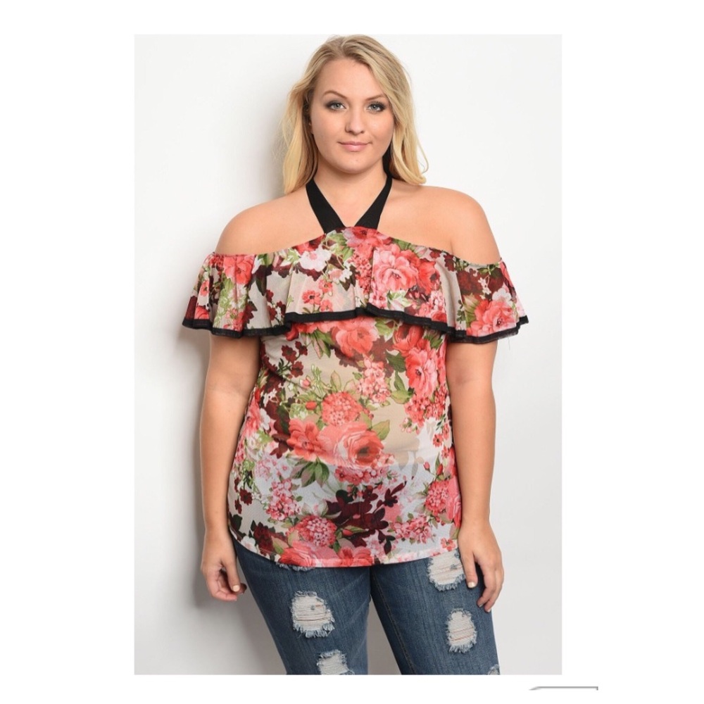 ❌Last one ❌plus Size off shoulder blouse