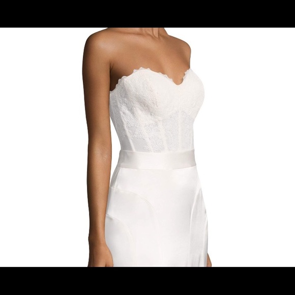 Carina ivory strapless sweetheart top (wedding) - Picture 2 of 4