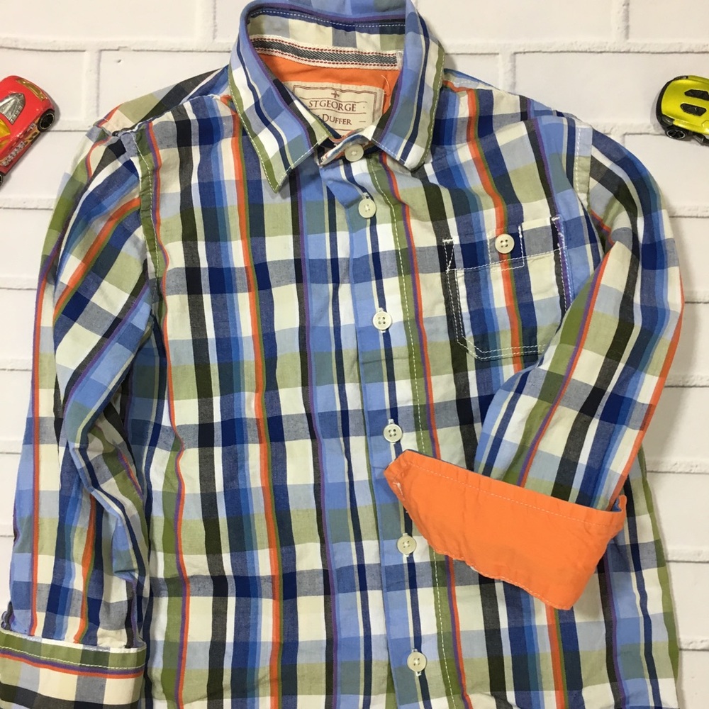 Little Boys button down shirt from UK size 4-5 Y