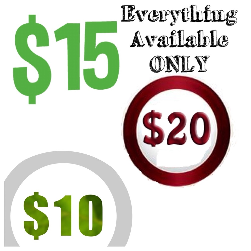 Everything is ON SALE!!!