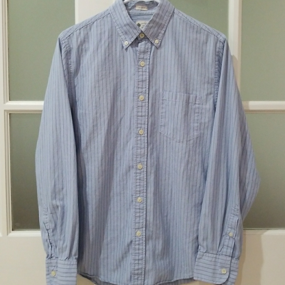 J. CREW Tailored Fit Button Down Shirt