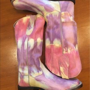 Dan Post ladies tie dye boot