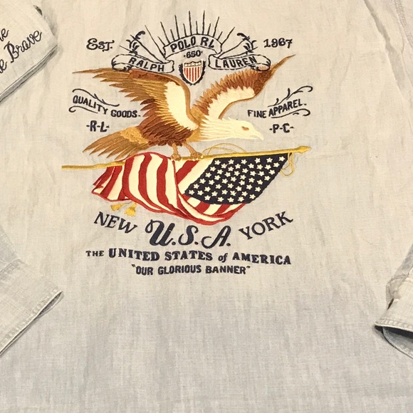 Polo Ralph Lauren HomeOf The Brave Denim - Picture 2 of 3