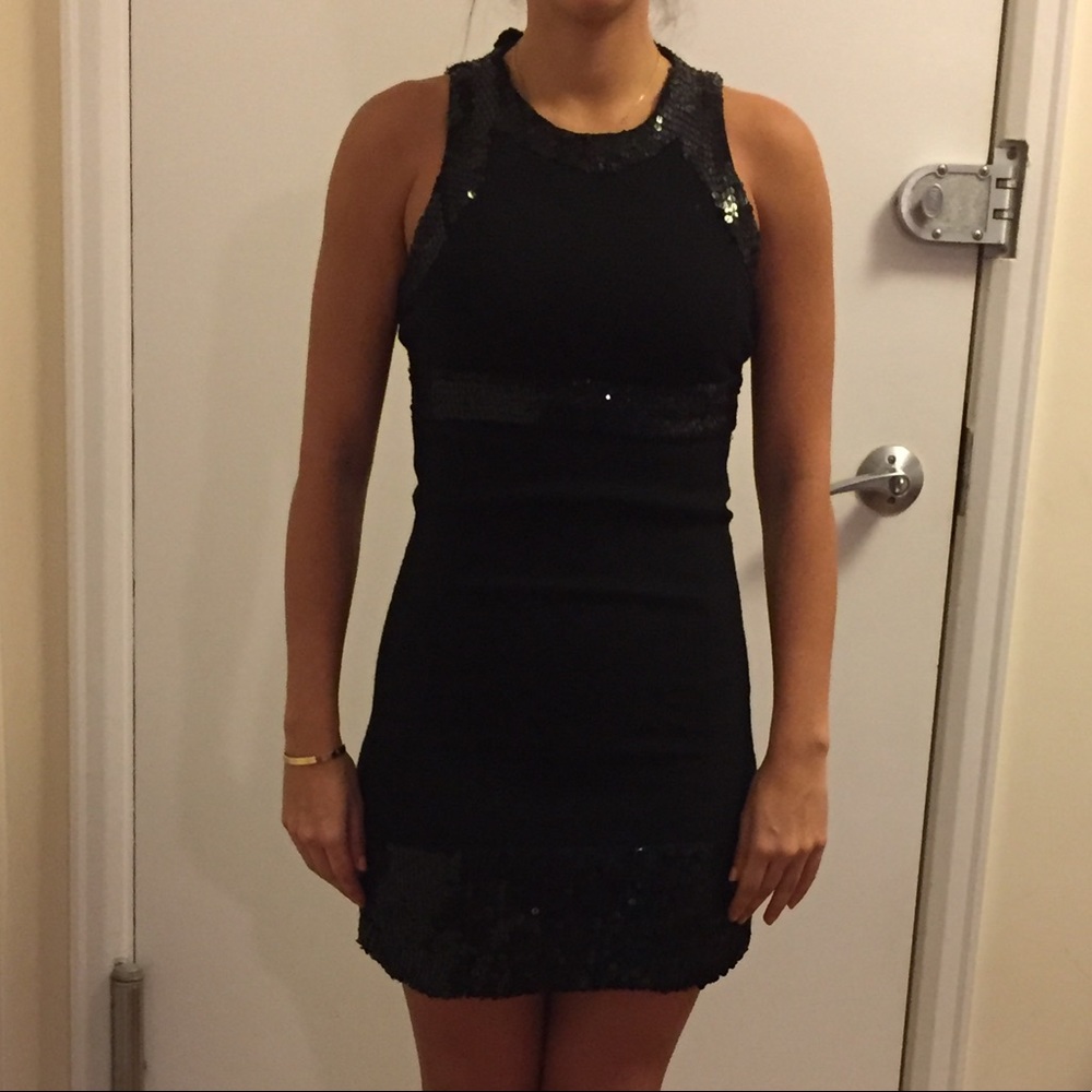 What Come Around Goes Around Backless Dress