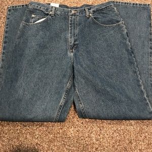 Men's Wrangler relaxed fit five star denim 36x34