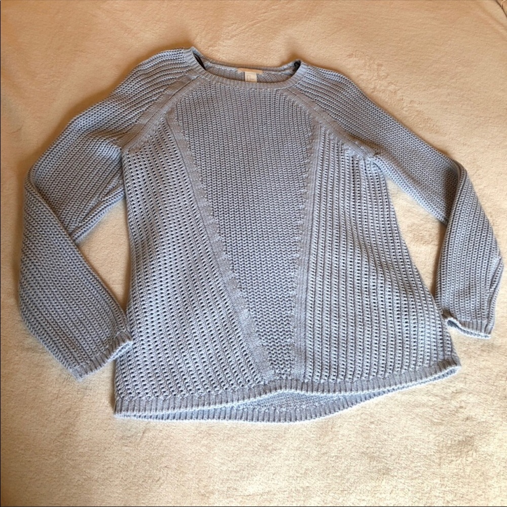 H&M Baby Blue Knit Sweater
