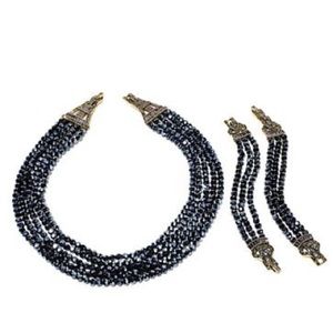 Heidi Daus Master Clasp necklace/bracelet set