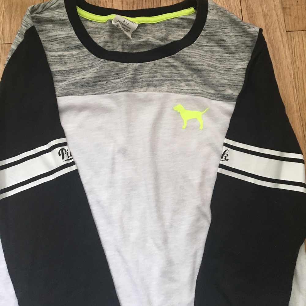 Victoria Secret PINK baseball style tee