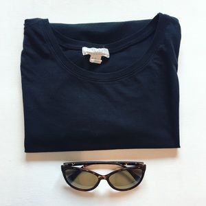 F21 | T-Shirt w/ Cuffed Sleeves