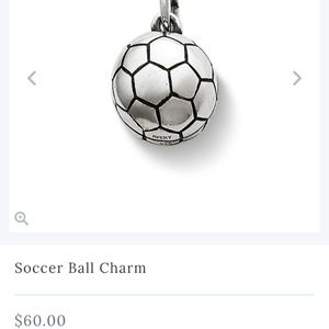 James Avery Soccer ball charm