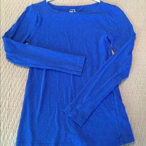J. Crew Painters Tee in Royal Blue