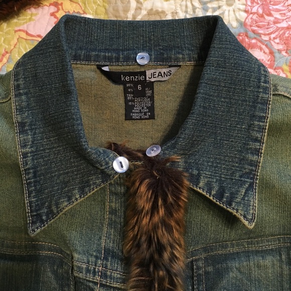 Fur Jean Jacket - Picture 8 of 8
