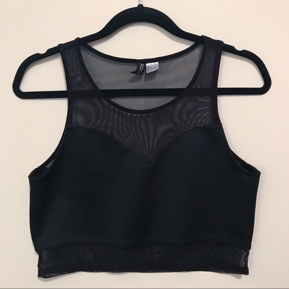 SOLD - 🆓 H&M - Mesh Crop Top - Picture 3 of 5