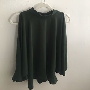 Olive Green Blouse
