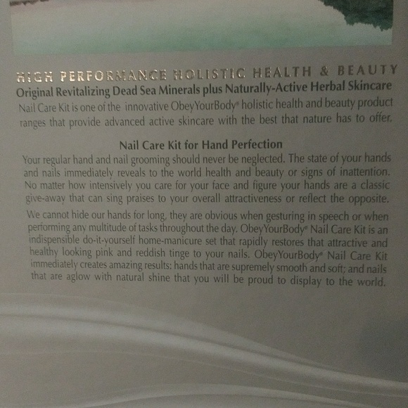 Obey Your Body Ocean Nail Care Kit - Picture 5 of 8