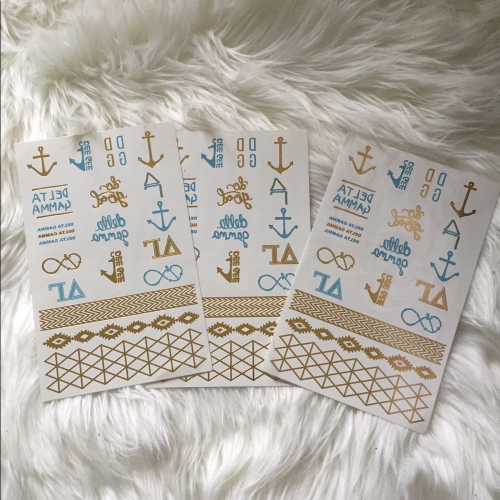 Delta Gamma flash tats