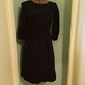Black maternity dress