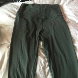 Lululemon align 2 pants hunter green