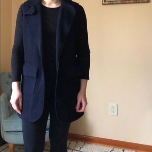 ZARA navy blue vest