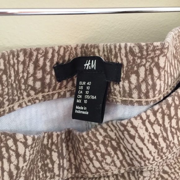 H&M Patterned Jeggings Size 10 - Picture 5 of 5