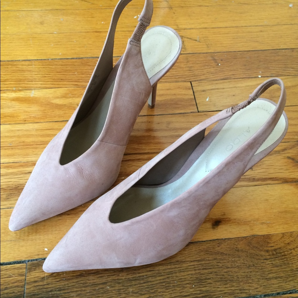 ALDO Suede Heels