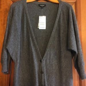 bebe Medium Cashmere button up Cardigan/Sweater