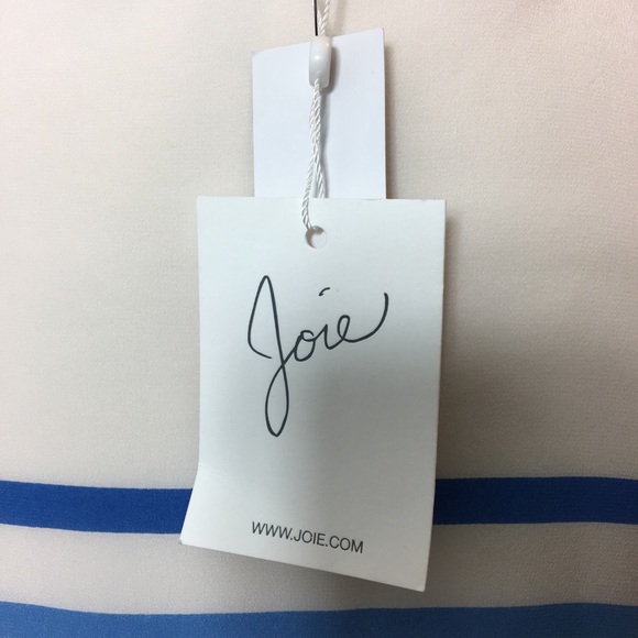Last One! Joie 💯 Silk striped blouse - Picture 5 of 5