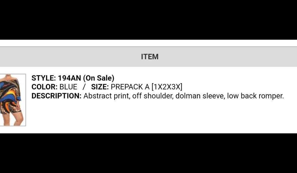 Plus Size Short Romper - Picture 2 of 2