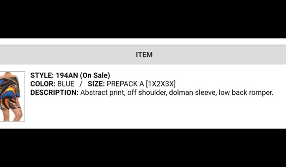 Plus Size Short Romper - Picture 2 of 2