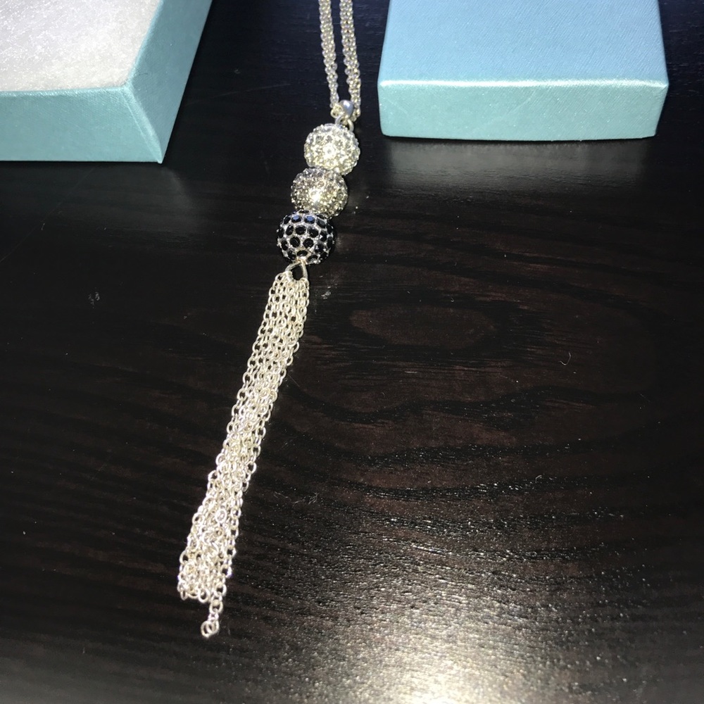 Touchstone crystal necklace