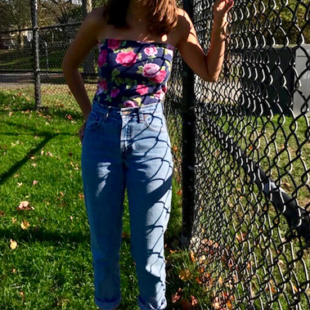 🌺FLORAL TUBE TOP🌺