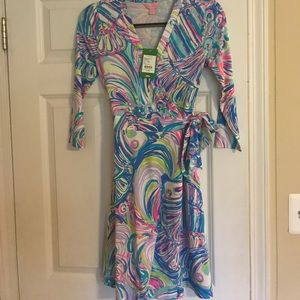 Lilly Emilia Wrap Dress, size XS