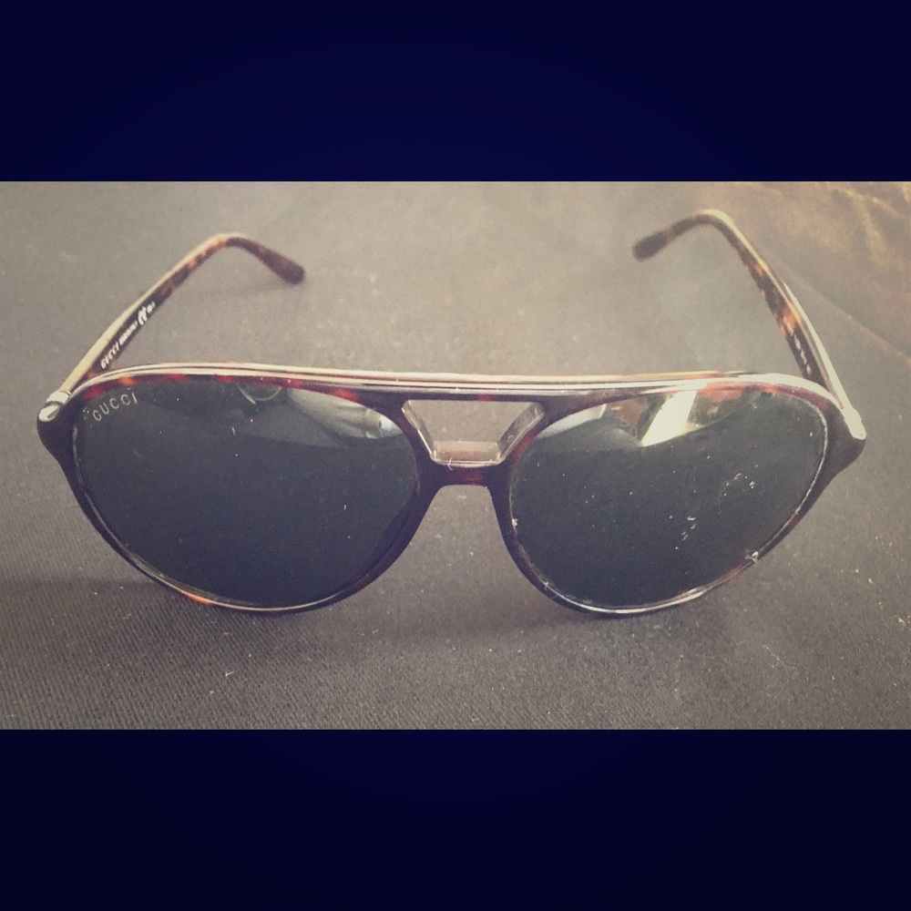 Gucci tortoise avatar sunglasses