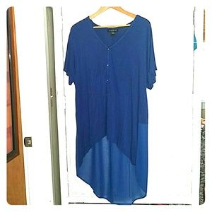 August silk XL shirt