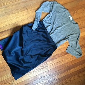 ELVI Satin pencil skirt