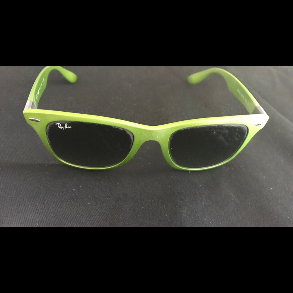 Lifeline green Ray Ban sunglasses