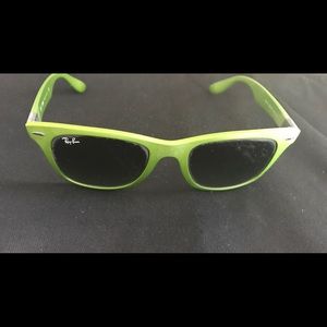 Lifeline green Ray Ban sunglasses