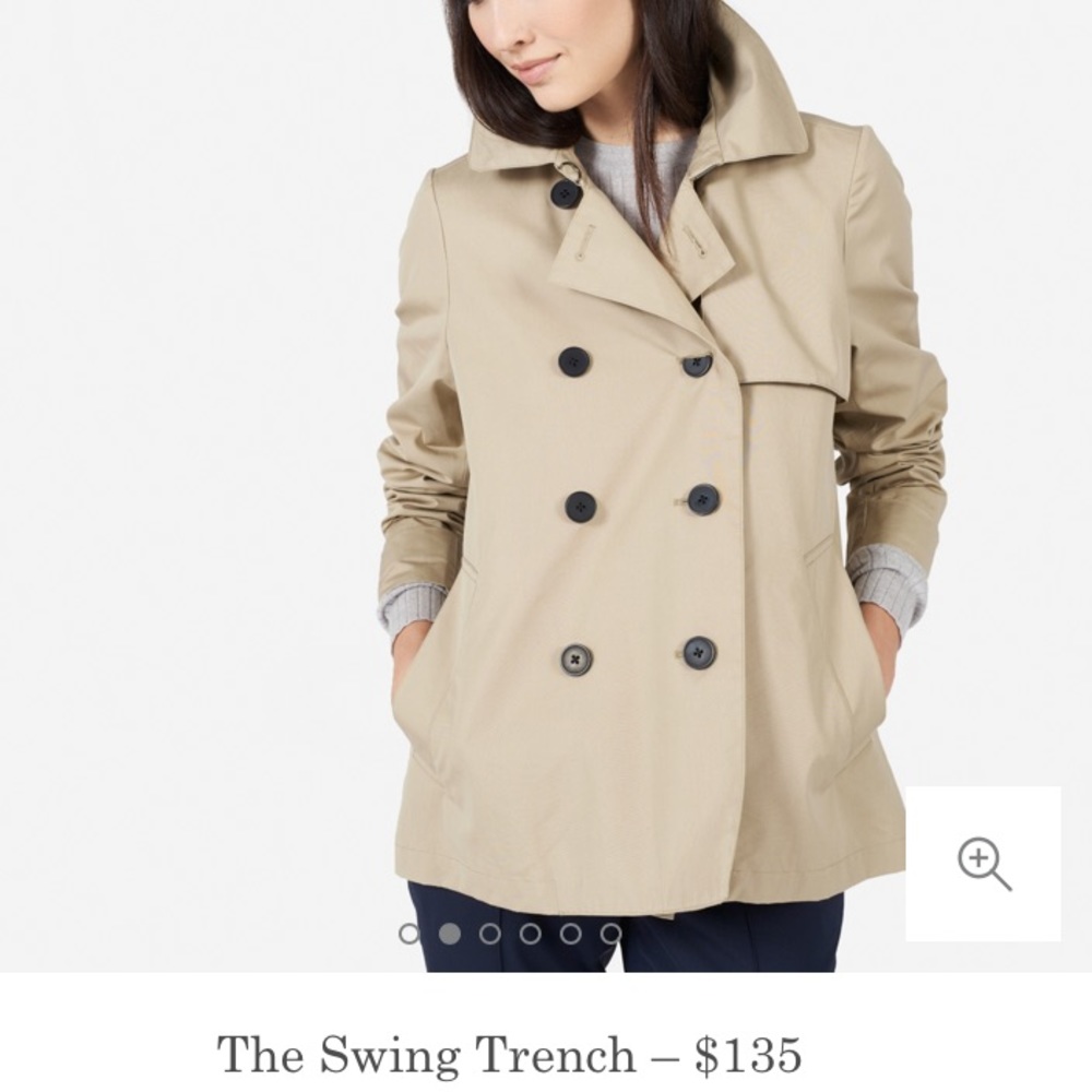 Everlane Swing Trench Rain Jacket