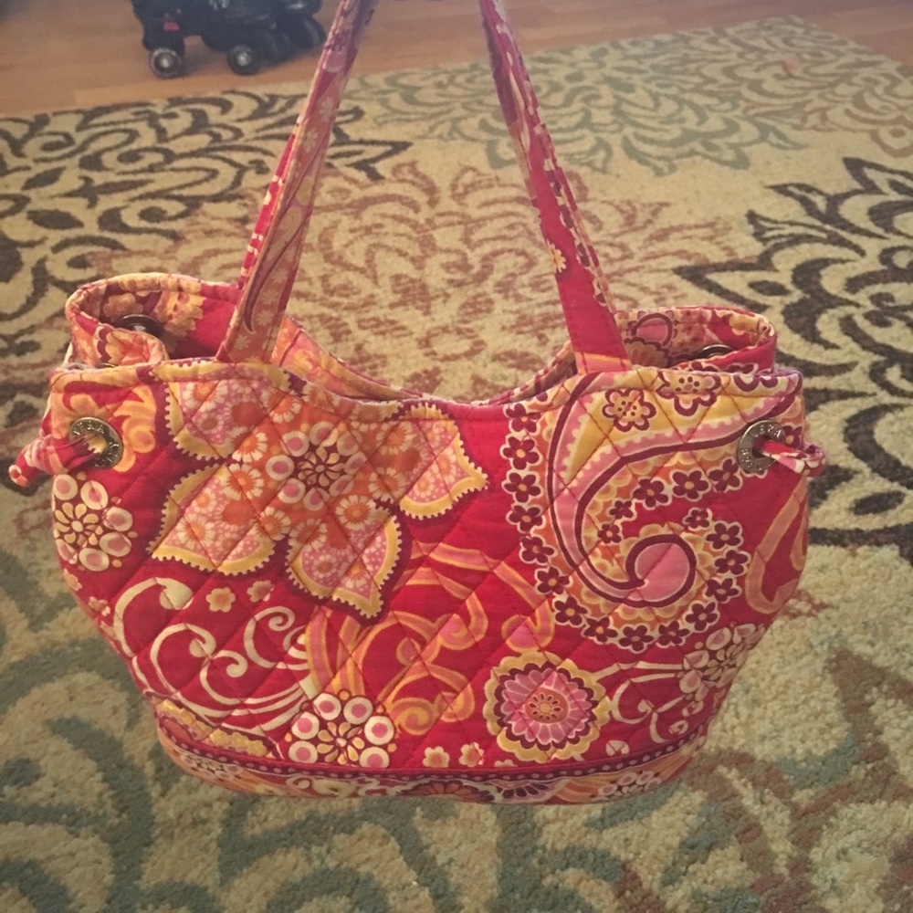 Vera Bradley pink floral purse