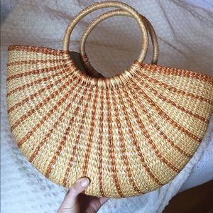 RARE! Zara basket bag