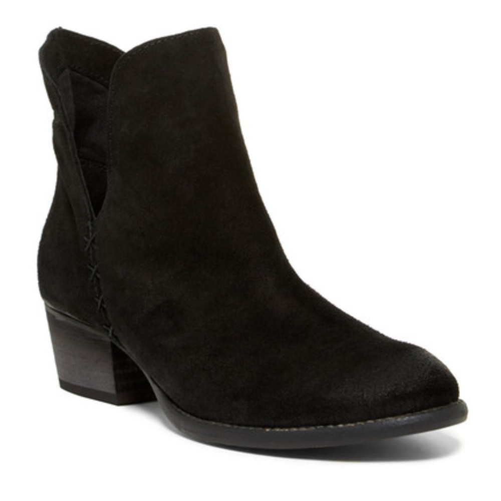 Women's black booties. New in box.