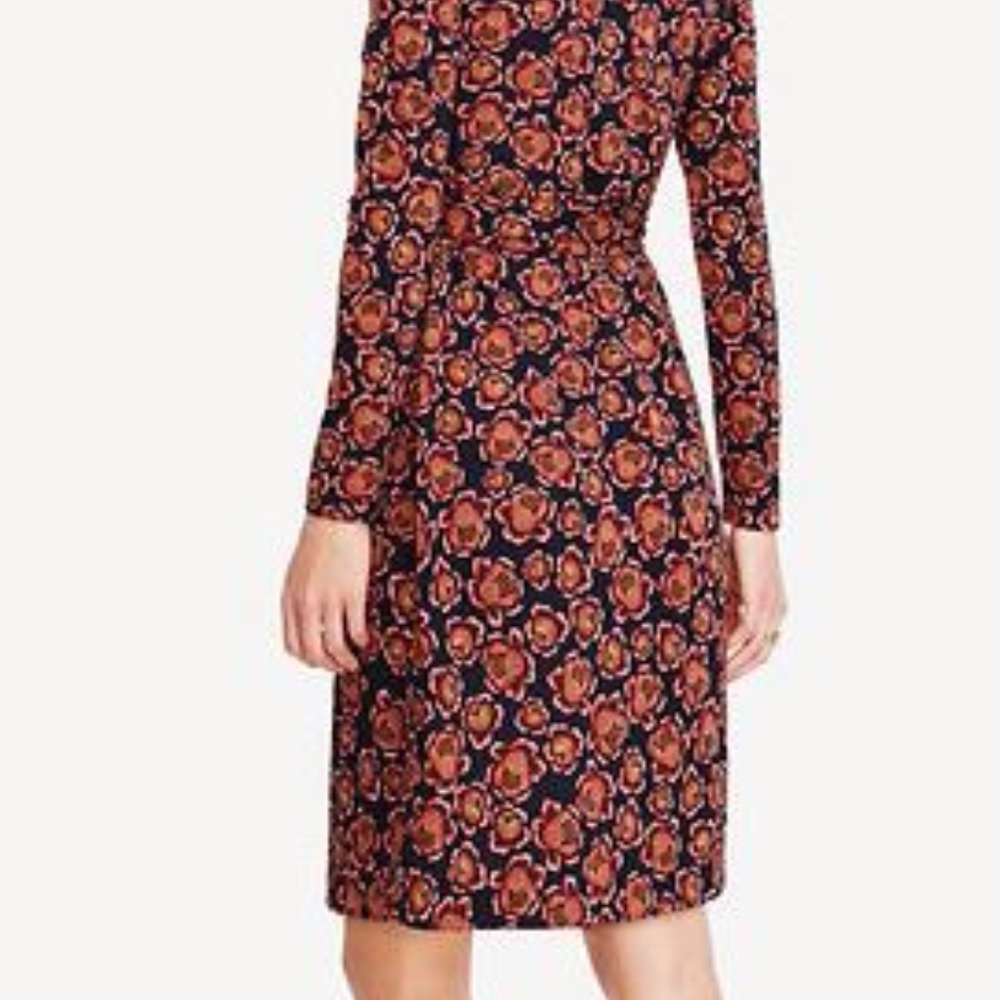 Blooms Matte Jersey Wrap Dress